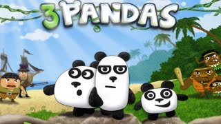 3 Pandas 1 Walkthrough All Levels HD [upl. by Codee942]