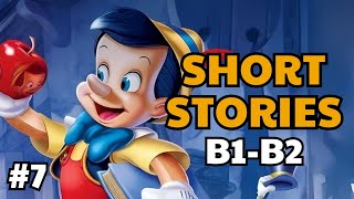 GREEDY PINOCCHIO  B1B2 English Short Stories  B1B2 English Reading [upl. by Guenevere396]