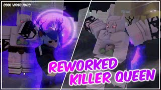 YBA The NEW Reworked Killer Queen Showcase [upl. by Zalea]