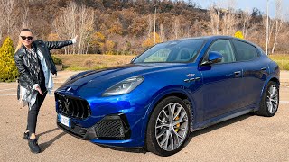 New Maserati SUV revealed  Grecale Trofeo [upl. by Adanama710]