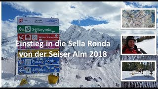 Einstieg in die Sella Ronda von der Seiser Alm aus  So hast Du den Durchblick [upl. by Carthy]