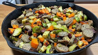 Roasted Veggies amp Sausages [upl. by Gav393]