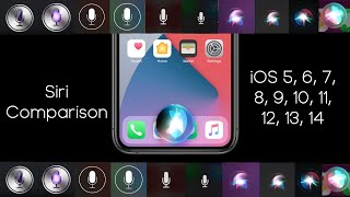 How has Siris voice changed from iOS 5 to iOS 14 Siri Comparison [upl. by Hahsi]