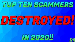 Top 10 scammers DESTROYED in 2020 [upl. by Ardell680]