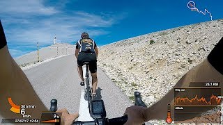 20170726 Sault Mont Ventoux avec Vinvin 27k SuperView 60 fps [upl. by Itsirhc]