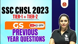 SSC CHSL GS CLASSES 2023  SSC CHSL TIER 1  2 GS Previous Year Questions  CHSL GS BY NAMU MAM PW [upl. by Alleris637]