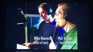 Phil Vischer and Mike Nawrocki recording VeggieTales  Lukegoldstonofficial [upl. by Euqitsym]