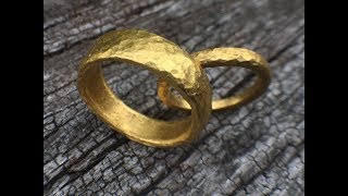 DIY Gold Ring [upl. by Aleuname]