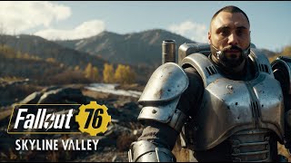 Fallout 76 Skyline Valley DLC  First Impressions Gameplay Part 1 [upl. by Onirefez]