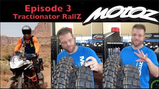 My Favorite ADV Tire  Motoz Tractionator RallZ Tire Review  Ep3 Motoz Monday  Gnarly and Smooth [upl. by Ara944]