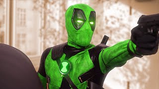 Ben 10 Transforms into DEADPOOL [upl. by Annadroj833]