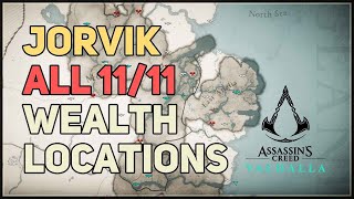 How to get All Wealth in Jorvik Assassins Creed Valhalla [upl. by Inait]