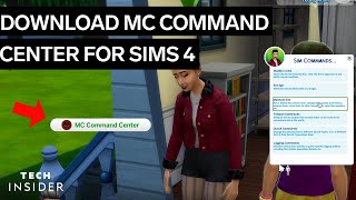 How To Download MC Command Center For Sims 4 [upl. by Annagroeg17]