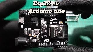 Esp32 WeMos  esp32 en base de Arduino uno [upl. by Mayes]