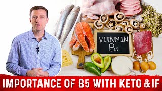 Importance of Vitamin B5 Pantothenic Acid on Keto amp Intermittent Fasting – Dr Berg [upl. by Sirdna39]