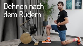 5 DEHNÜBUNGEN die Du regelmäßig nach dem Rudertraining machen solltest  Stretching für Ruderer [upl. by Ynaffets]