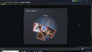 How to craft foil badges for Steam [upl. by Nylehtak]