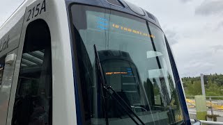 Sound Transit Link 2 Line Opening Day First Train [upl. by Eloise973]