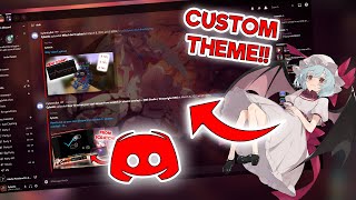 custom discord theme tutorial  custom background fonts etc  discord customization tutorial 2022 [upl. by June]