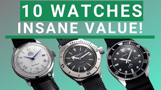 10 Of The Best Watches Under 200 Unbelievable Value [upl. by Eleumas]