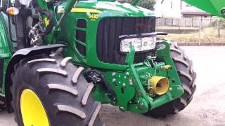 John Deere 6430 Premium 40KPH with JD 633 loader [upl. by Nilad]