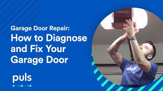 Garage Door Repair How to Diagnose and Fix Your Garage Door [upl. by Valerlan]