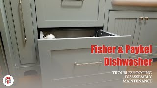 Fisher Paykel DishDrawer Repair Troubleshooting Easy Disassembly and Maintenance [upl. by Ynohtnaed]