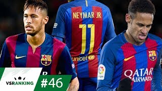 OS 19 GOLAÇOS DE NEYMAR PELO BARCELONA  VSRanking 46 [upl. by Ynwat277]