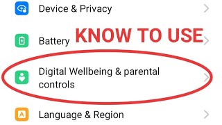 How to Use Digital Wellbeing amp Parental Control Feature 2023 [upl. by Notlaw]