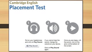 Cambridge English Placement Test DEMO [upl. by Nealey]