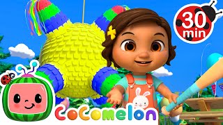 Piñata Birthday Party 🪅  CoComelon  Nursery Rhymes for Babies [upl. by Jana]