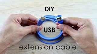 How to make a USB extension cable [upl. by Weingartner]