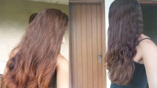 Como tirar o laranja e verde do cabelo [upl. by Madlin]