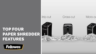 Choosing the Best Fellowes Paper Shredder Features [upl. by Borroff]