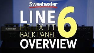 Line 6 Helix LT Back Panel Overview [upl. by Namzed]