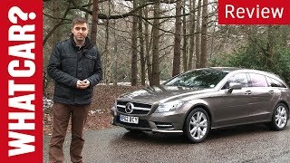 2013 MercedesBenz CLS Shooting Brake review  What Car [upl. by Ahsilif]