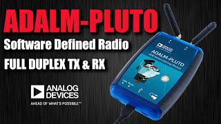 ADALM PLUTO Full Duplex Software Defined Radio [upl. by Notserk]