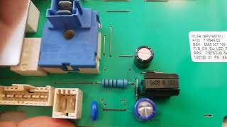 Riparazione scheda elettronica lavatrici Bosch Siemens Repair board Bosch washing machine [upl. by Urita860]