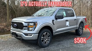 2023 Ford F150 XL STX  REVIEW and POV DRIVE  BEST NEW 12 Ton Truck For 50K [upl. by Pack]