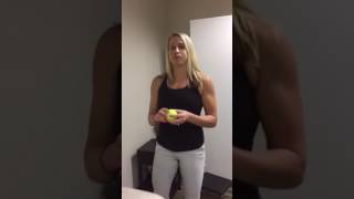 How to use a tennis ball to alleviate sciatic nerve pain [upl. by Strain950]