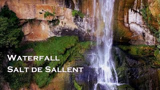 Waterfall Salt de Sallent Catalonia [upl. by Mahmud]