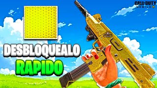 COMO CONSEGUIR EL CAMUFLAJE DE ORO EN 2 HORAS DE LA NUEVA ARMA subfusil USS9 EN CALLOFDUTYMOBILE [upl. by Iffar227]