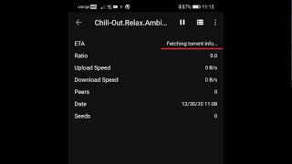 How to fix uTorrent Android app stuck at Fetching torrent info [upl. by Margot998]
