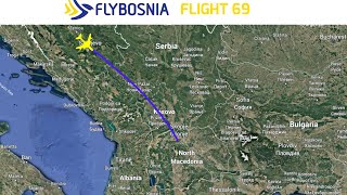 FlyBosnia Flight 69 BBRP [upl. by Atiker123]