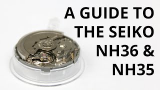 SEIKO NH35 amp NH36 REVIEW  All You Need To Know 4R35  4R36 [upl. by Rind]