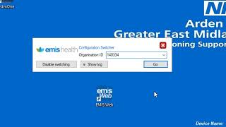 EMIS Web Logging In and Synchronising Smartcard [upl. by Scarface]