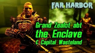 Fallout 4  Far Harbor  Grand Zealot Mentions the Enclave amp Capital Wasteland [upl. by Ahsinot]