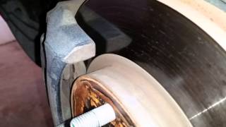 2013 Ford Fiesta  Checking Front Brake Pads  Link To DIY Guide For Changing Pads [upl. by Naie]