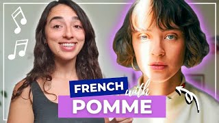 Learn French With Pomme  Learn French With French Songs English subtitles [upl. by Greggs345]