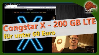 Congstar X  200 GB Datenvolumen im Telekomnetz [upl. by Ultann]